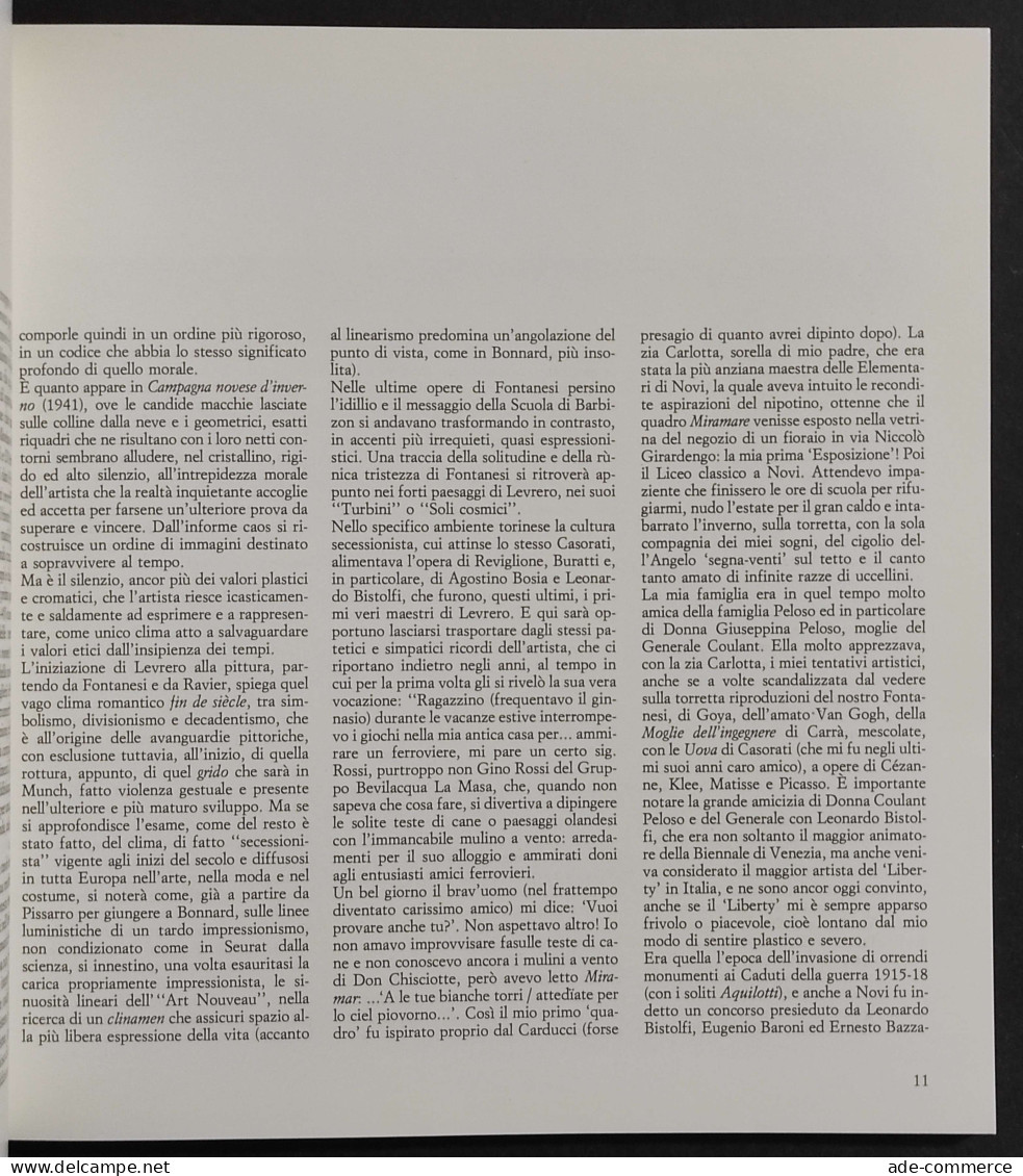 Levrero - L. Cherchi - Ed. Electa - 1983 - Arte, Antigüedades