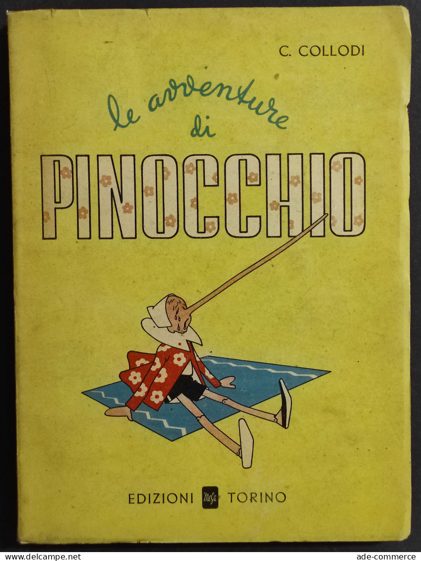 Le Avventure Di Pinocchio - Storia Burattino - C. Collodi - Ed. Mega - 1945 - Niños