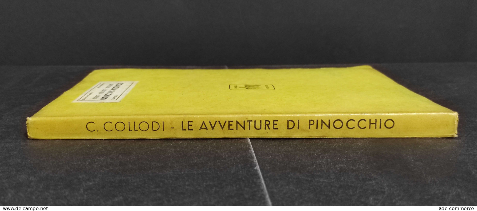 Le Avventure Di Pinocchio - Storia Burattino - C. Collodi - Ed. Mega - 1945 - Niños