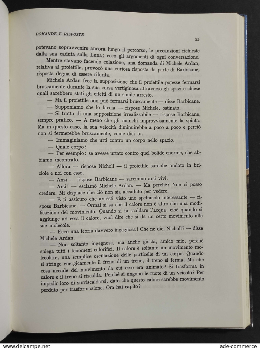 Attorno Alla Luna - G. Verne - Ed. Principato - 1972 - Niños