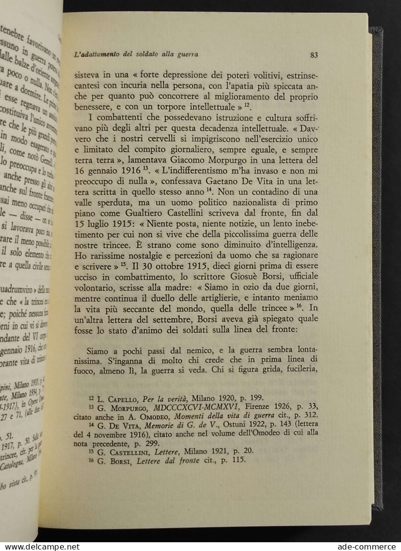 Storia Politica Della Grande Guerra 1915-1918 - P. Melograni - Ed. Laterza - 1969 - Guerra 1939-45