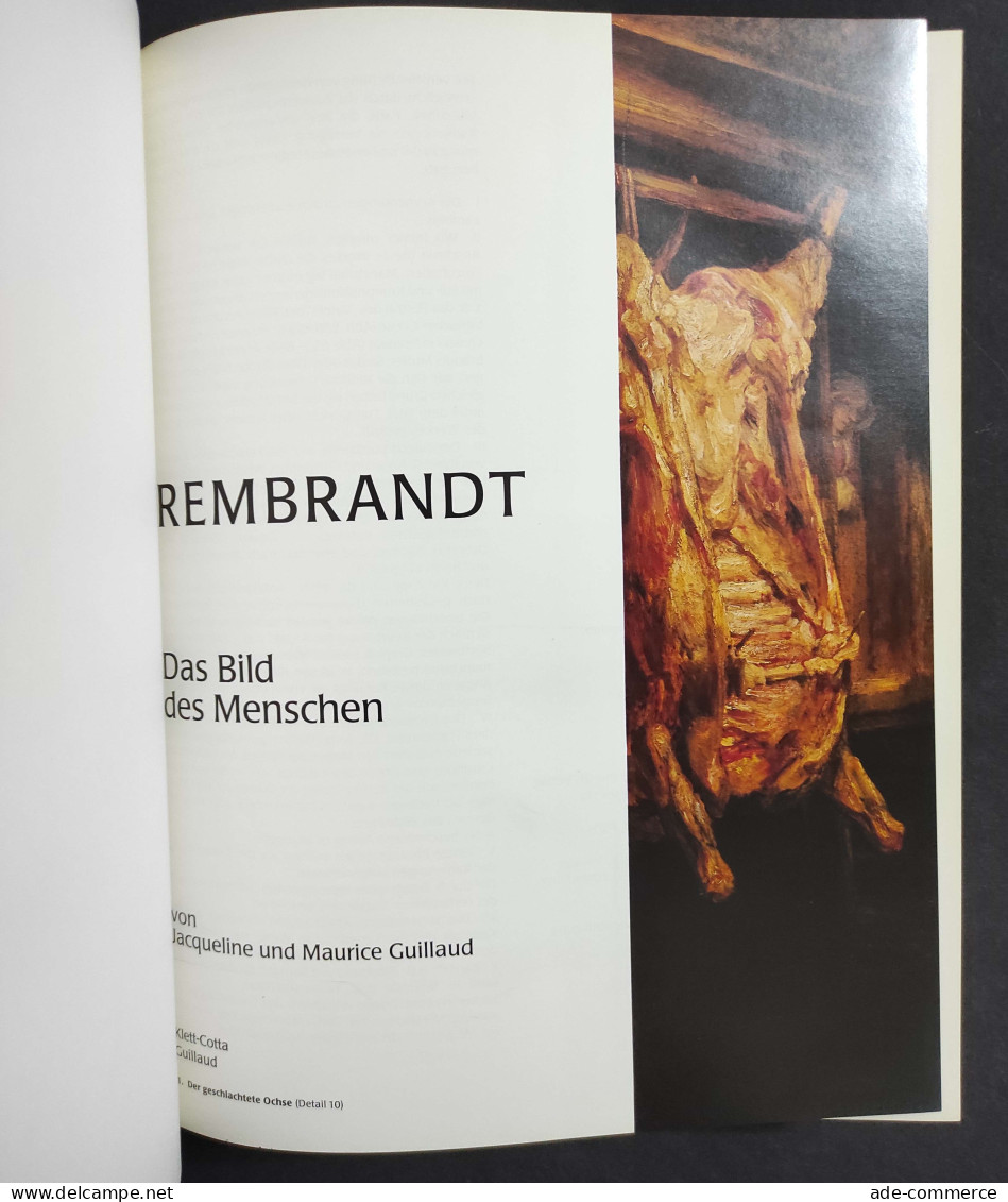 Rembrandt - Das Bild Des Menschen - M. Guillaud - 1986 - Arte, Antigüedades