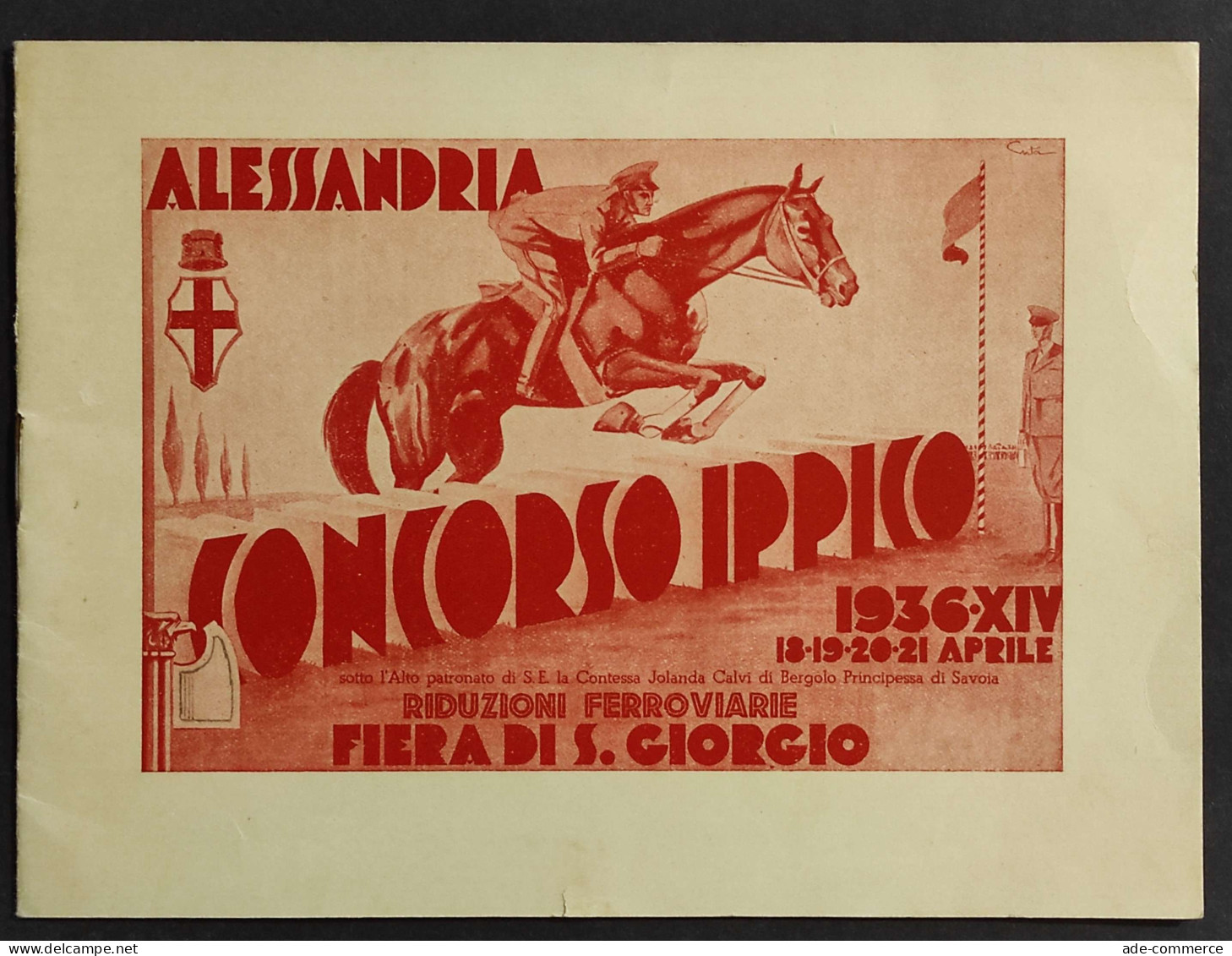 Alessandria Concorso Ippico - 1936 - Deportes