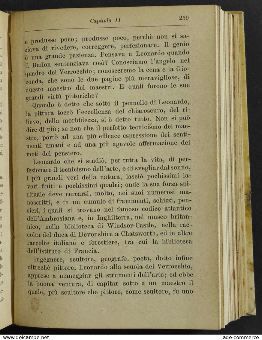 Manuale Di Pittura Italiana Antica E Moderna - A. Melani - Ed. Hoepli - Collectors Manuals