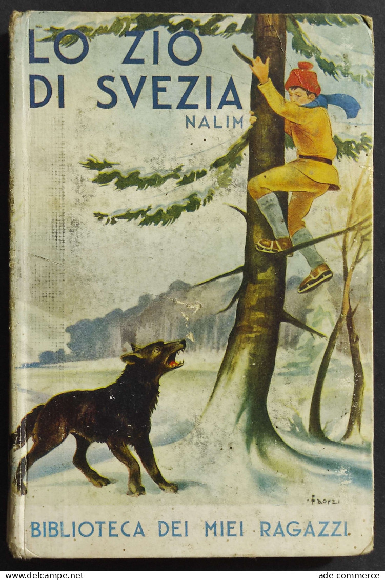 Lo Zio Di Svezia - Nalim - Ed. Salani - 1941 - Niños