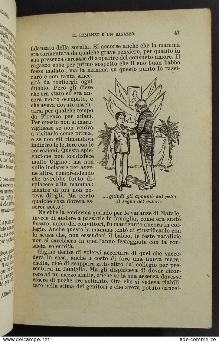 Il Romanzo D'Un Ragazzo - G. Chelazzi - Ed. Salani - 1939 - Niños