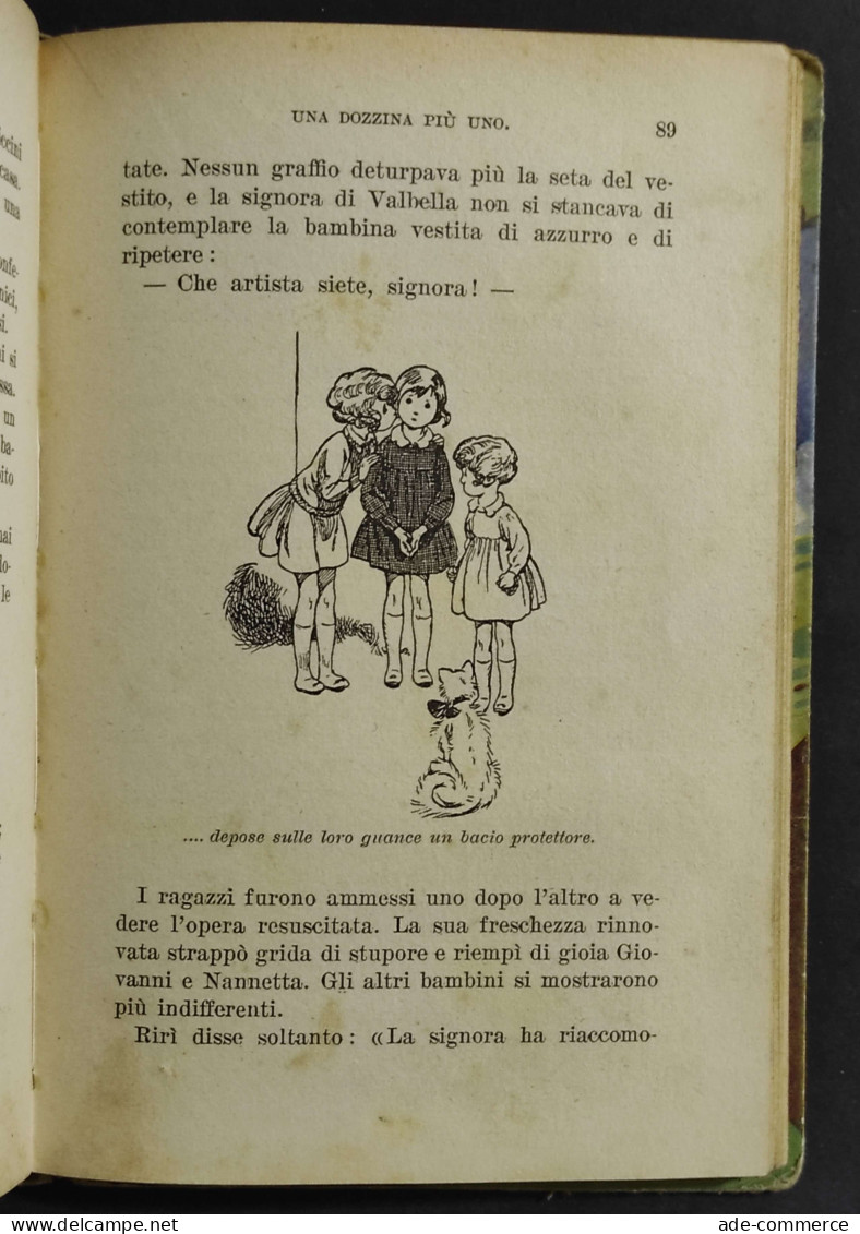 Una Dozzina Più Uno - M. T. Latzarus - Ed. Salani - 1939 - Niños