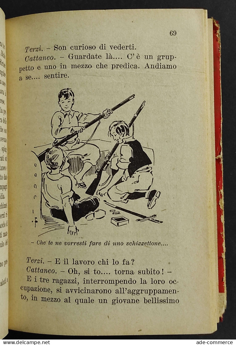 Cinque Ragazzi Garibaldini - G. Chelazzi - Ed. Salani - 1941 - Kinder