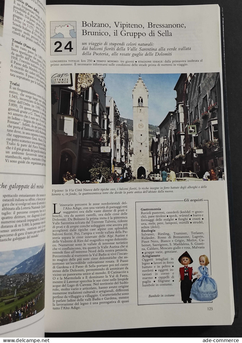 100 Itinerari Italiani Scelti E Illustrati Dal Reader's Digest - 1983 - Toerisme, Reizen