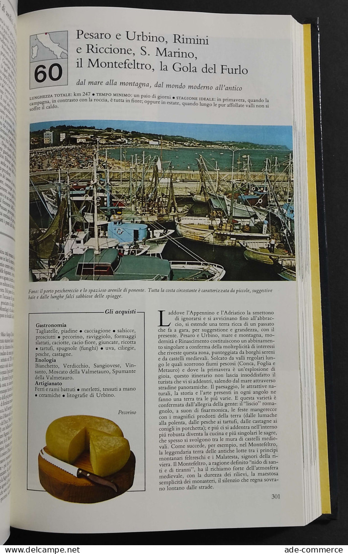 100 Itinerari Italiani Scelti E Illustrati Dal Reader's Digest - 1983 - Tourismus, Reisen