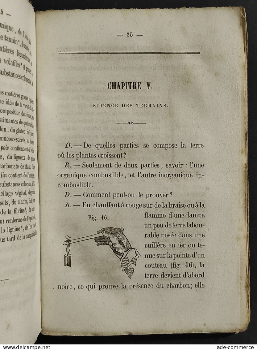 Catechisme D'Agriculture - M. H. Bidal - Ed. Hingray - 1851 - Libri Antichi