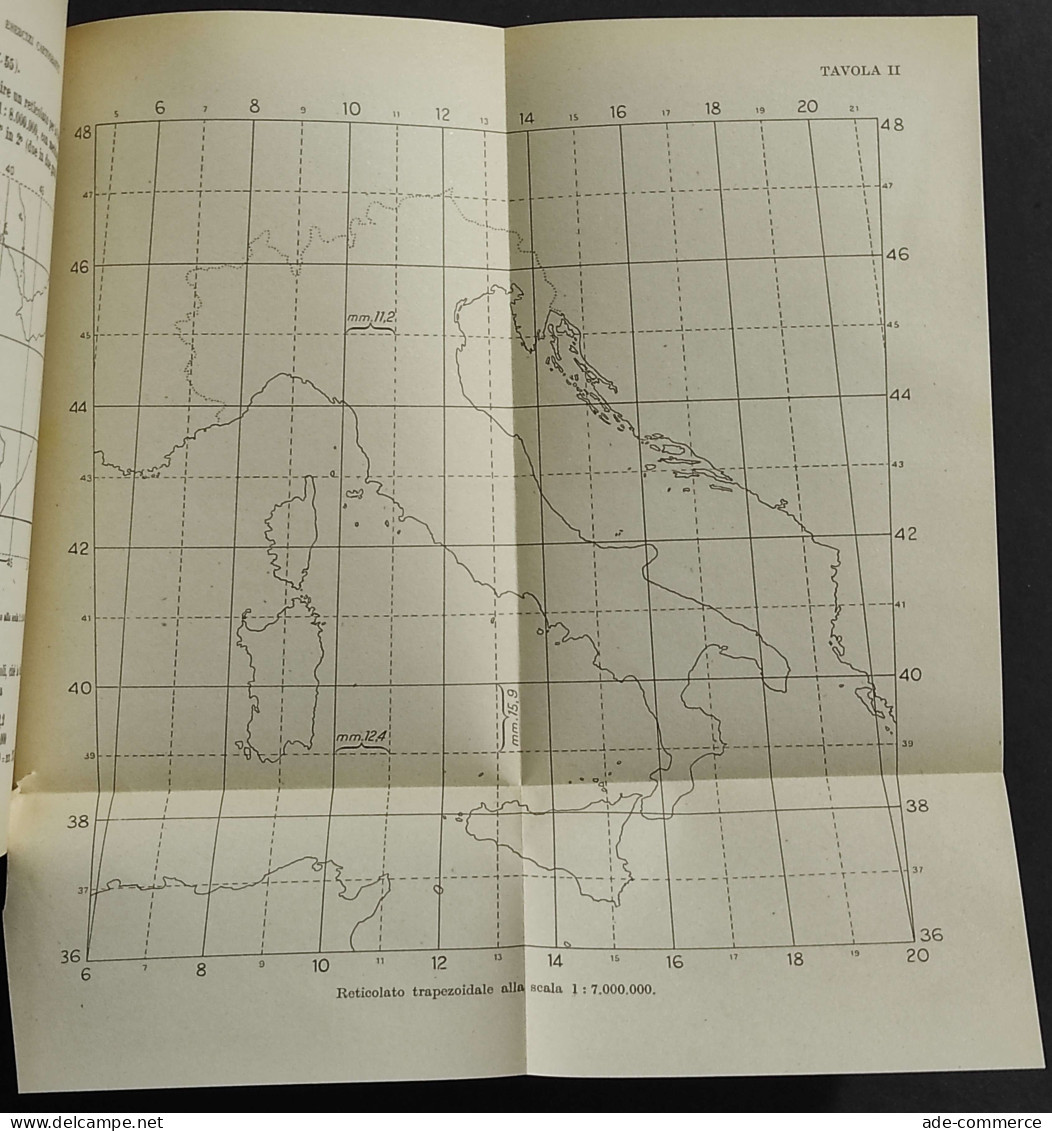 La Lettura Delle Carte Geografiche - A. Sestini - Ed. Le Monnier - 1954 - Manuels Pour Collectionneurs