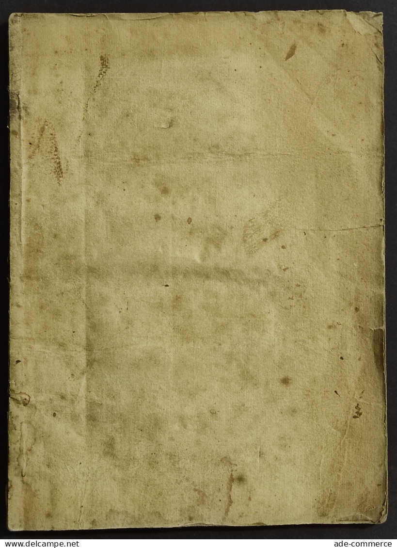 Alla Gloria Della Legione Alemanna Di Brempt - 1798 - Libri Antichi