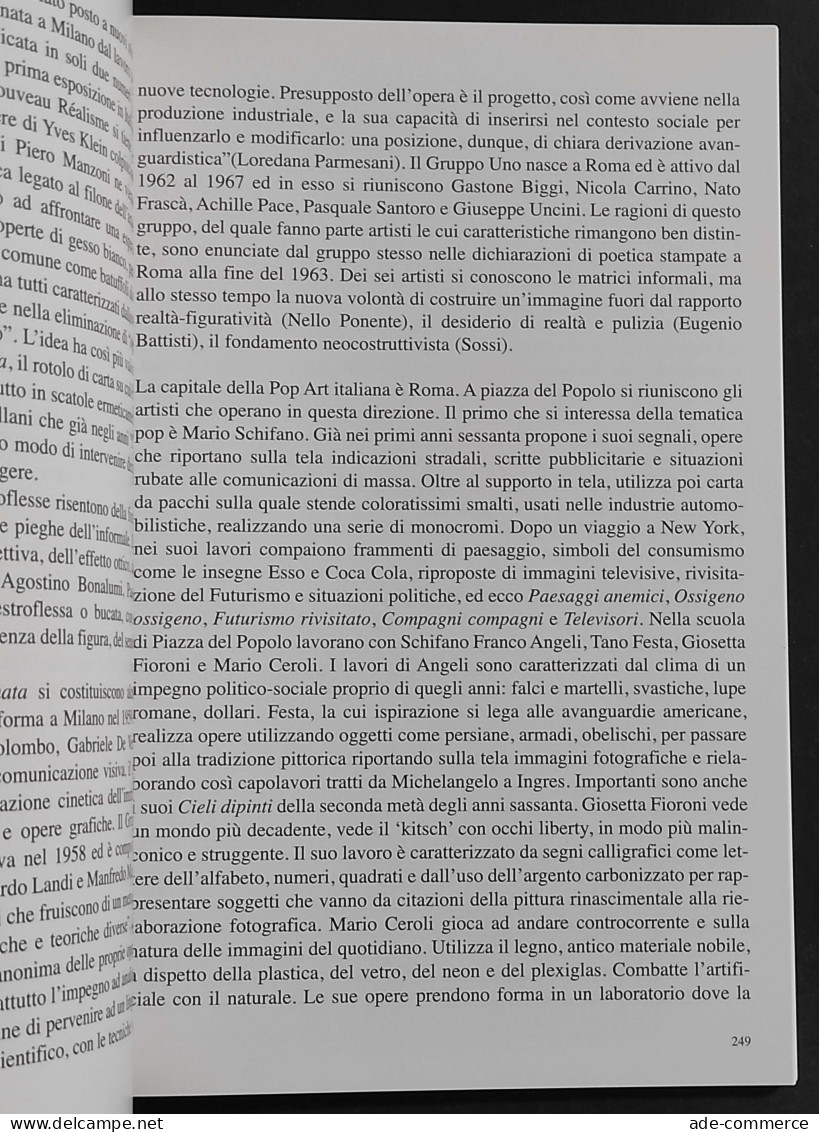 L'Arte in Italia dal 1945 - Ciclo Mostre e Conferenze - 7 Mostre