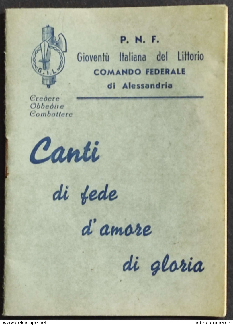 Canti Di Fede D'Amore Di Gloria - GIL - Film En Muziek