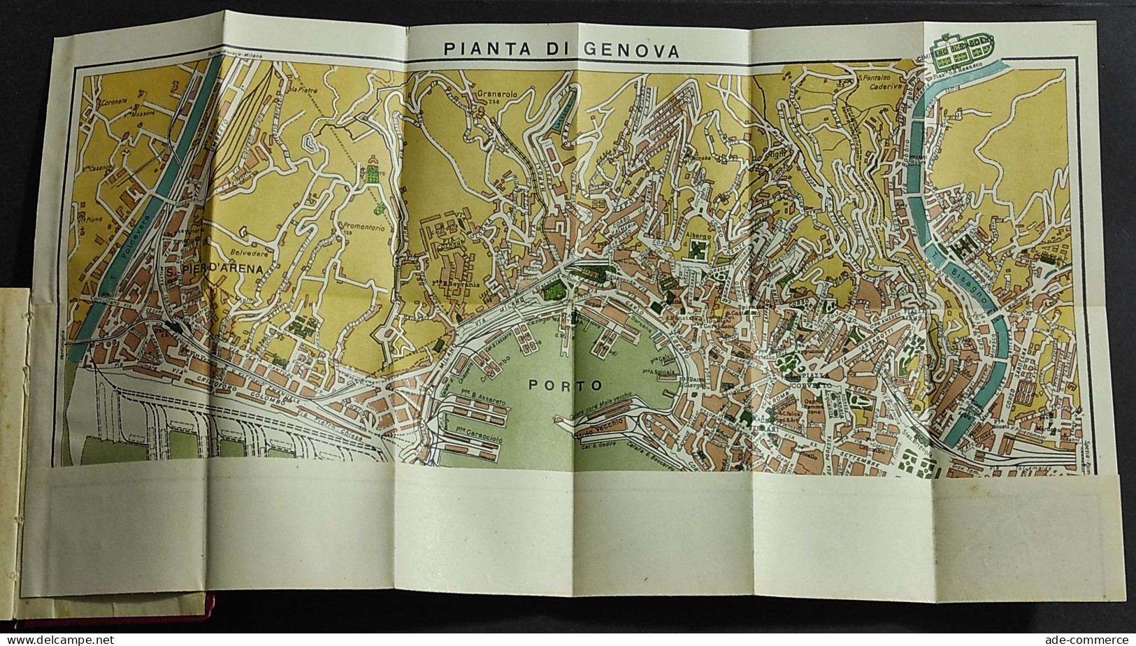 Guida Della Grande Genova -  Ed. Palagi - 1935 - Tourisme, Voyages