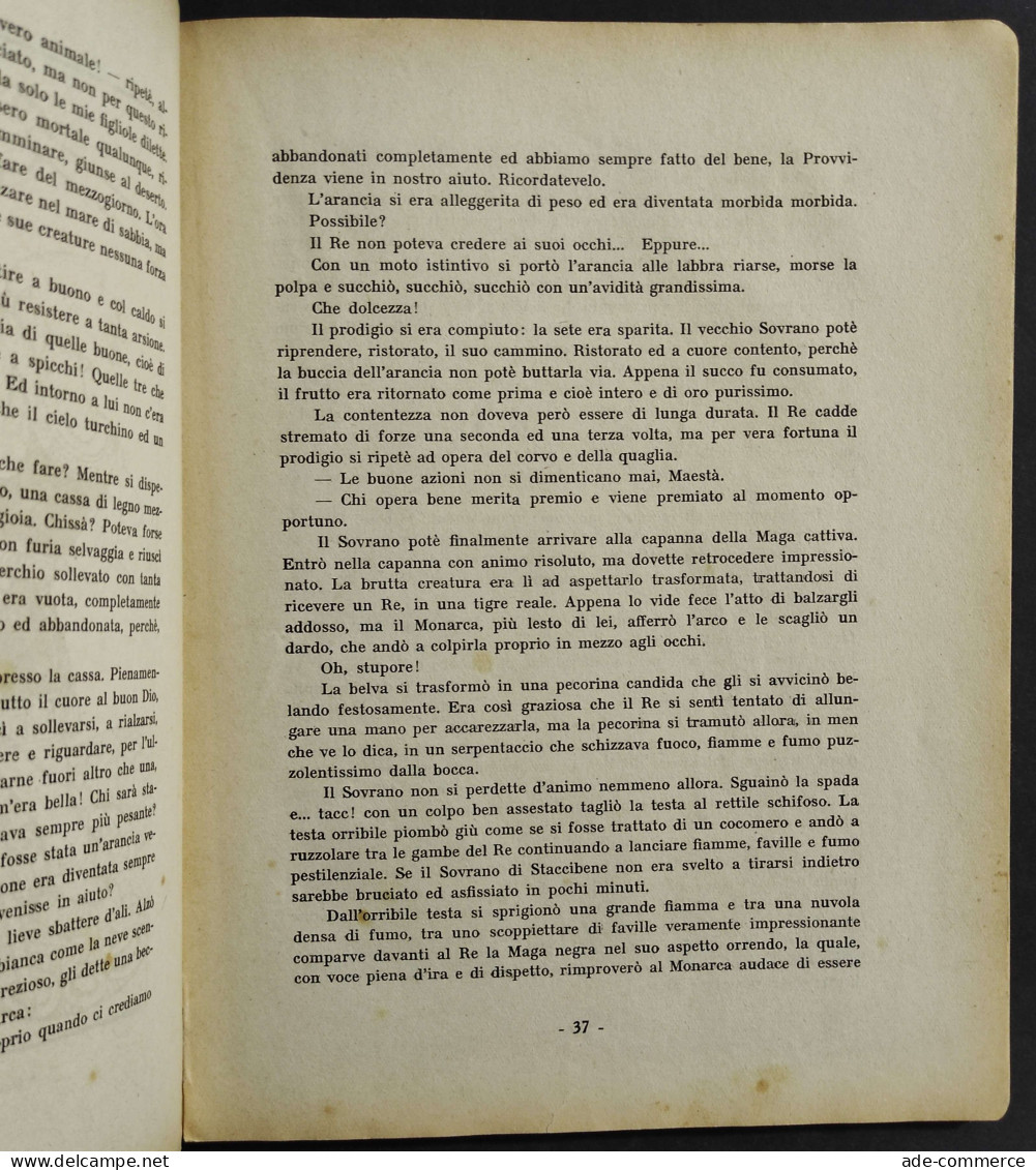 Le Fiabe Dell'Allegria - M. C. Giusti - Ill. Anichini - Ed. Pro Familia - Niños