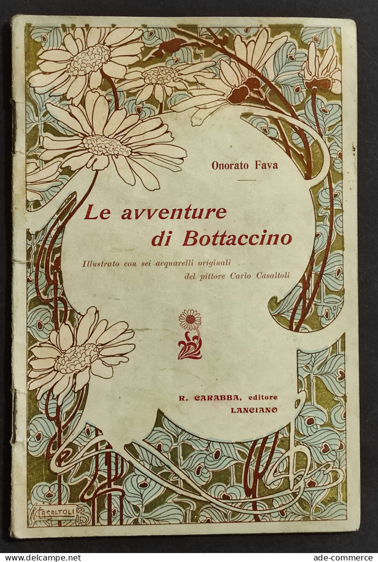 Le Avventure Di Bottaccino - O. Fava - Ed. Carabba - Enfants