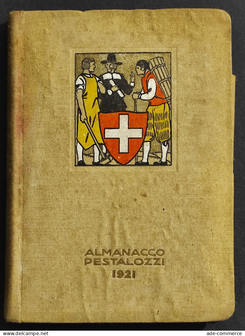 Almanacco Pestalozzi - Anno 1921 - Ed. Kaiser - Manuali Per Collezionisti