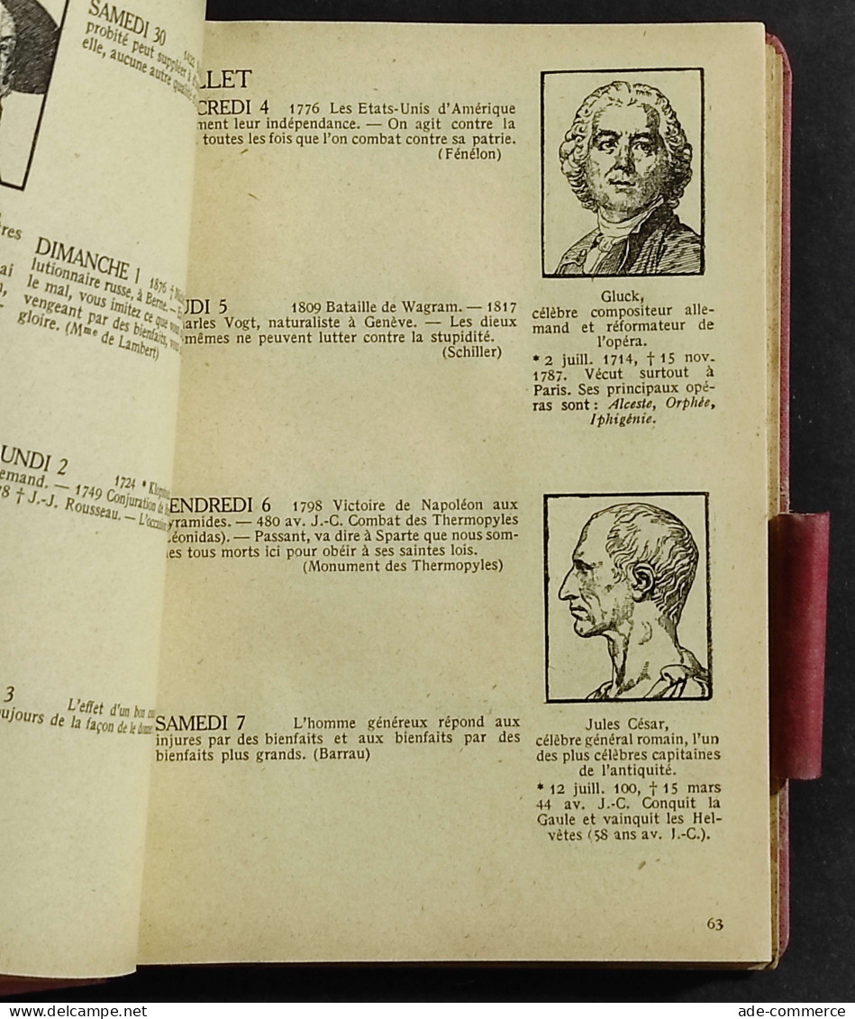 Almanach Pestalozzi - Anno 1923 - Ed. Payot-Kaiser - Collectors Manuals