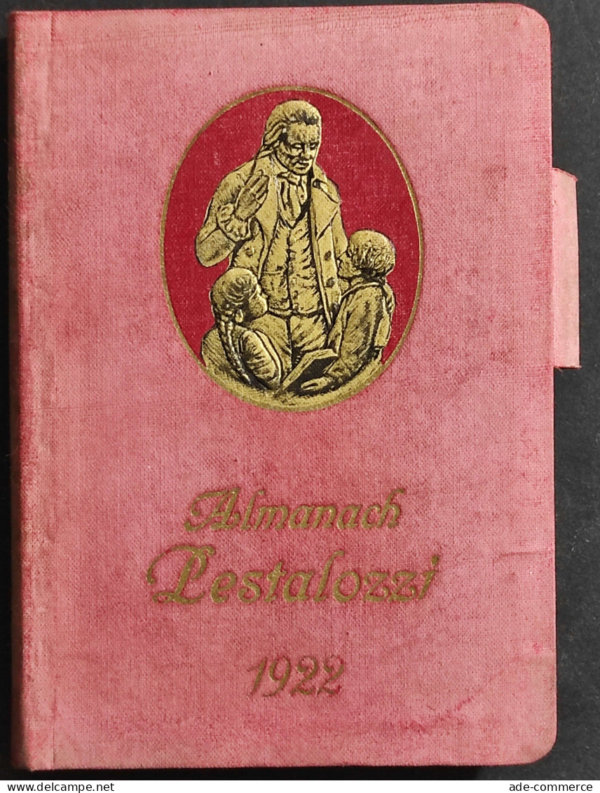 Almanach Pestalozzi - Anno 1922 - Ed. Kaiser-Payot - Collectors Manuals