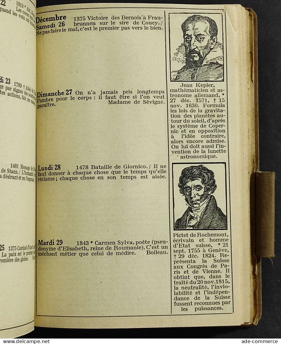 Almanach Pestalozzi - Anno 1925 - Ed. Payot-Kaiser - Manuels Pour Collectionneurs