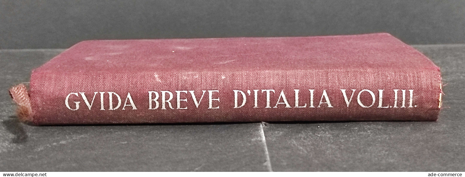 Italia Meridionale E Insulare - Libia - Guida Breve - CTI - 1940 - Tourisme, Voyages