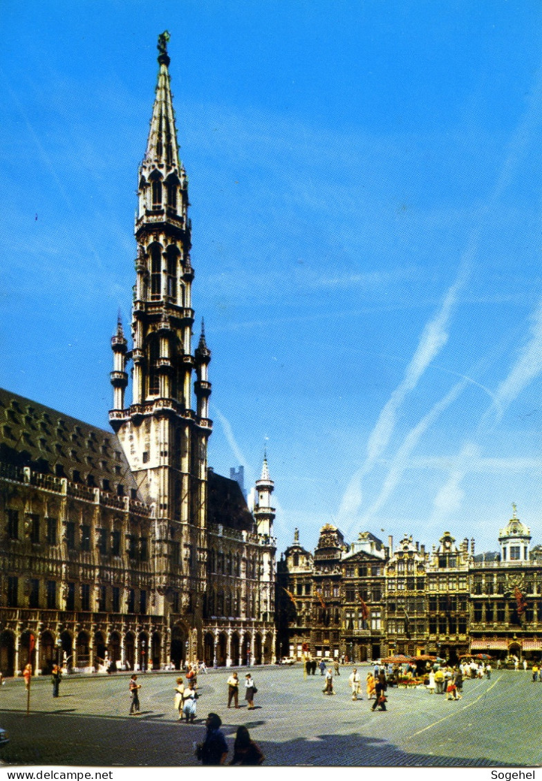 Bruxelles - Grand'Place, Hôtel De Ville - Places, Squares