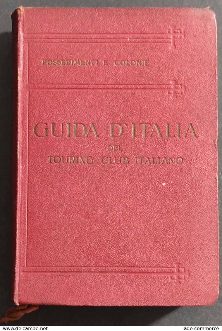 Guida D'Italia Del Touring Club Italiano - L. V. Bertarelli - 1929 - Turismo, Viajes