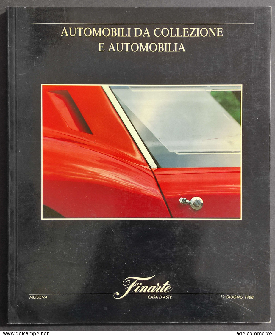 Automobili Da Collezione E Automobilia - Finarte Asta  651- 1988 - Moteurs