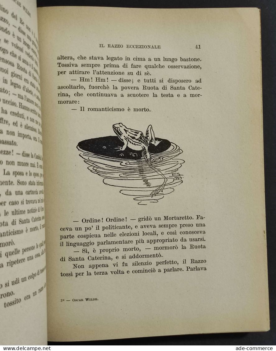 Il Principe Felice E Altre Novelle - O. Wilde - Ed. Hoepli - 1945 - Bambini