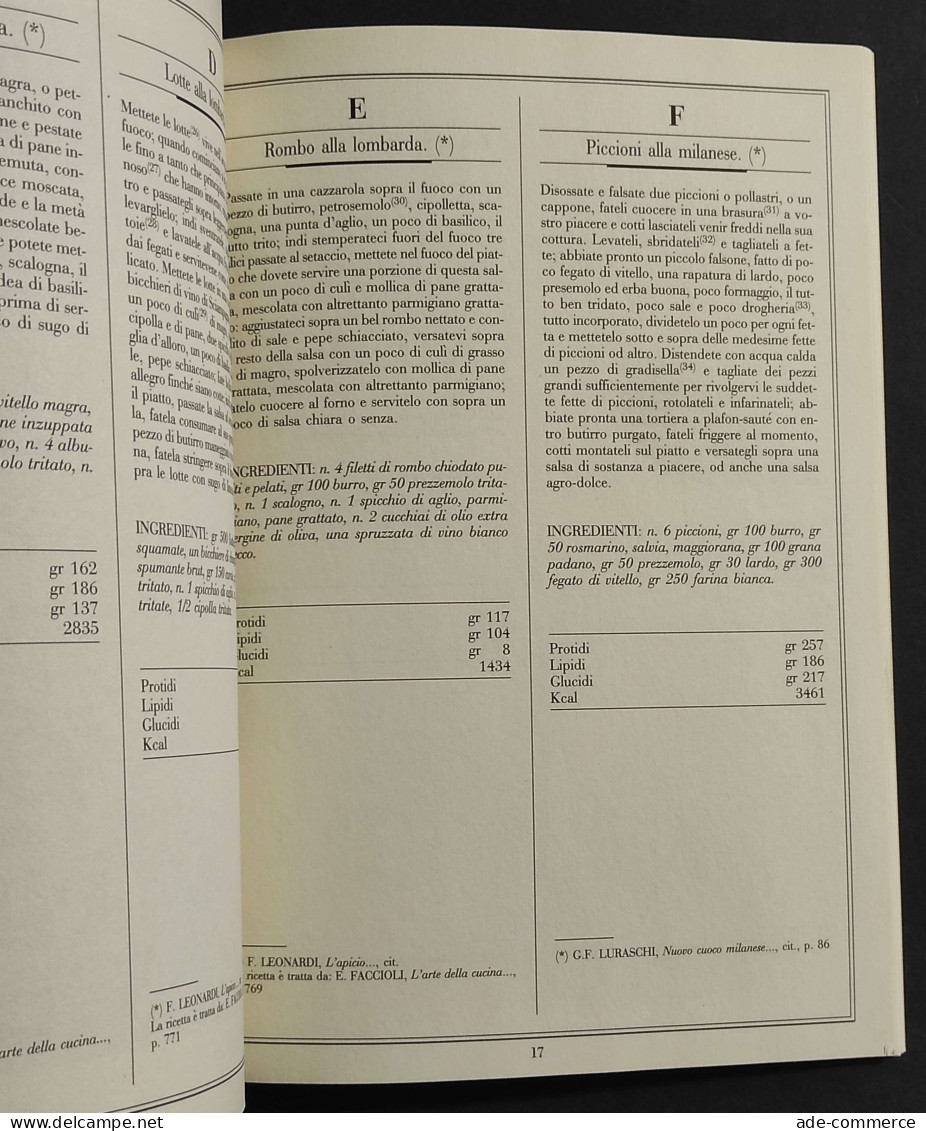 Antiche Ricette - C. Alloni - P. Rizzo - A. Stroppa - Ed. L'Immagine - 1993 - House & Kitchen