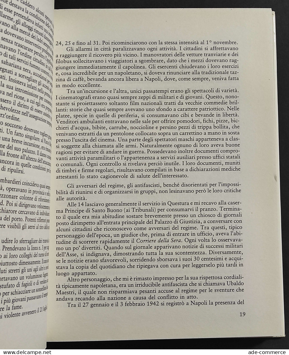 A Napoli Con La Wehrmacht - La Battaglia Di Salerno 1943 - Ed. Lorenzini - 1988 - Weltkrieg 1939-45