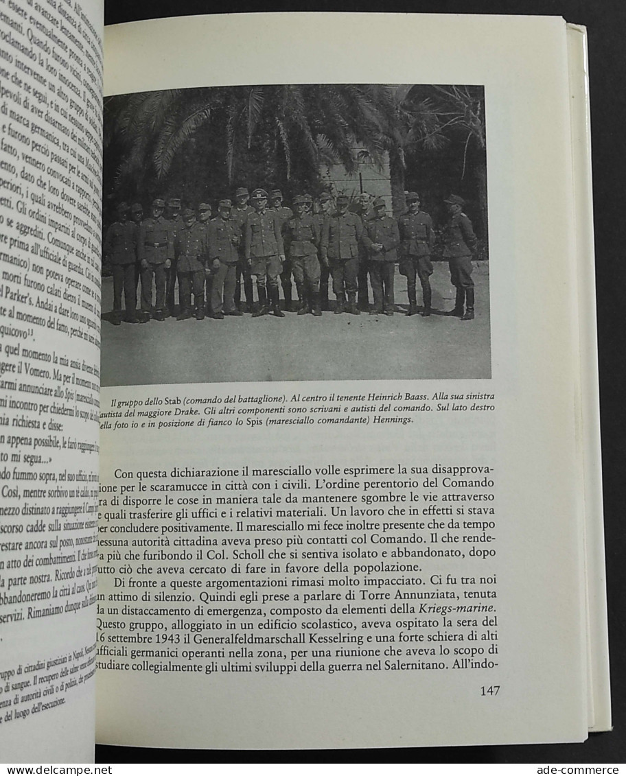 A Napoli Con La Wehrmacht - La Battaglia Di Salerno 1943 - Ed. Lorenzini - 1988 - Guerra 1939-45