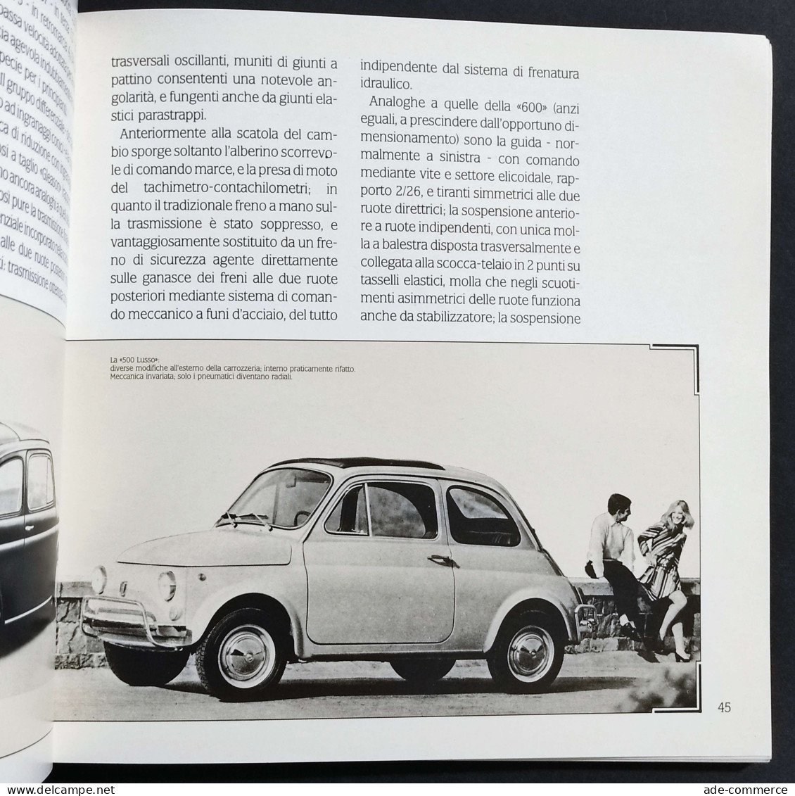 La 500 - R. Strizioli - Ed. Bacchetta - 1990 - Motori
