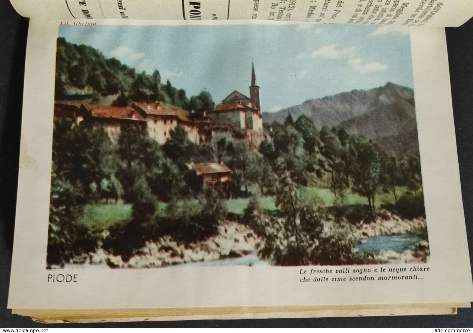 Valsesia - C. Burla - F. Lova - 1950 - Tourismus, Reisen