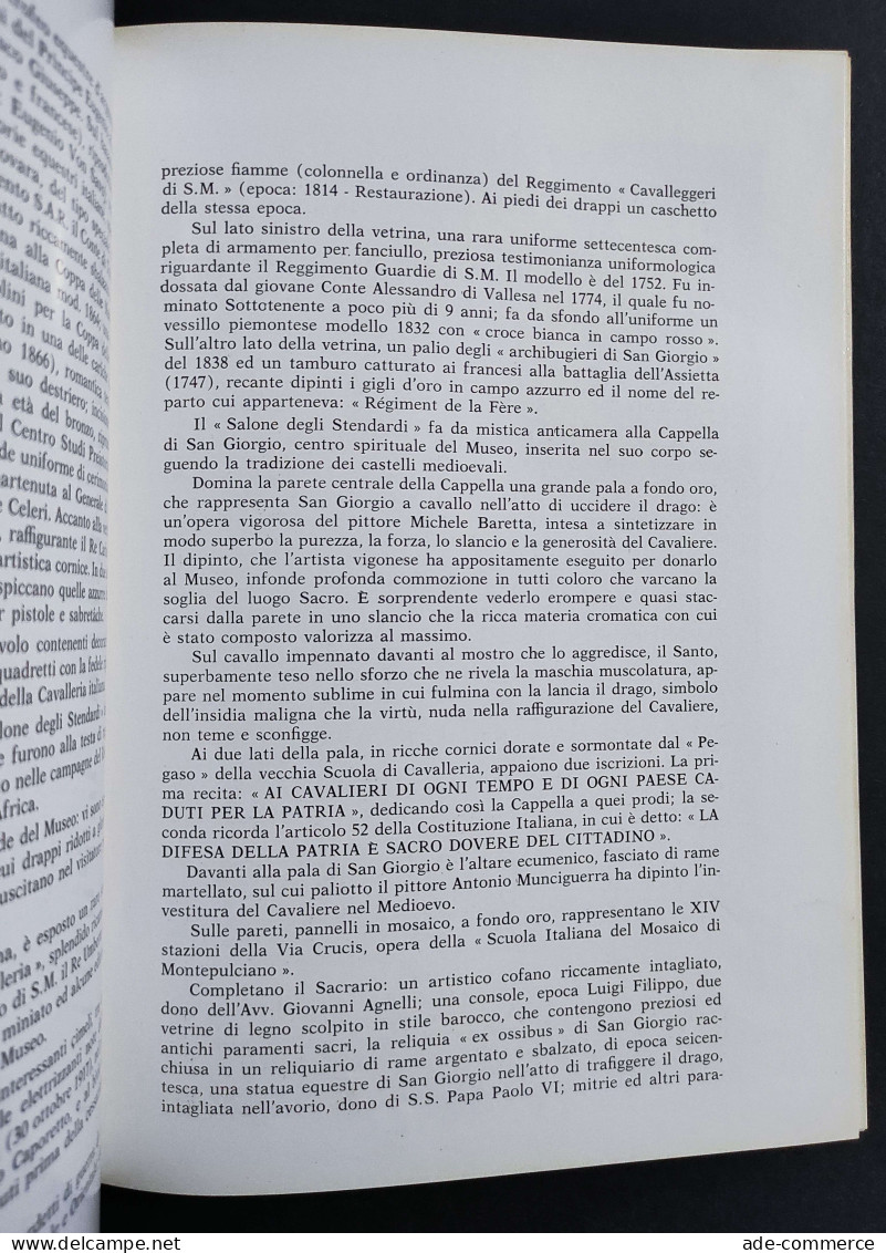 Pinerolo Il Museo Della Cavalleria - M. C. Giordano - 1974 - Arts, Antiquités