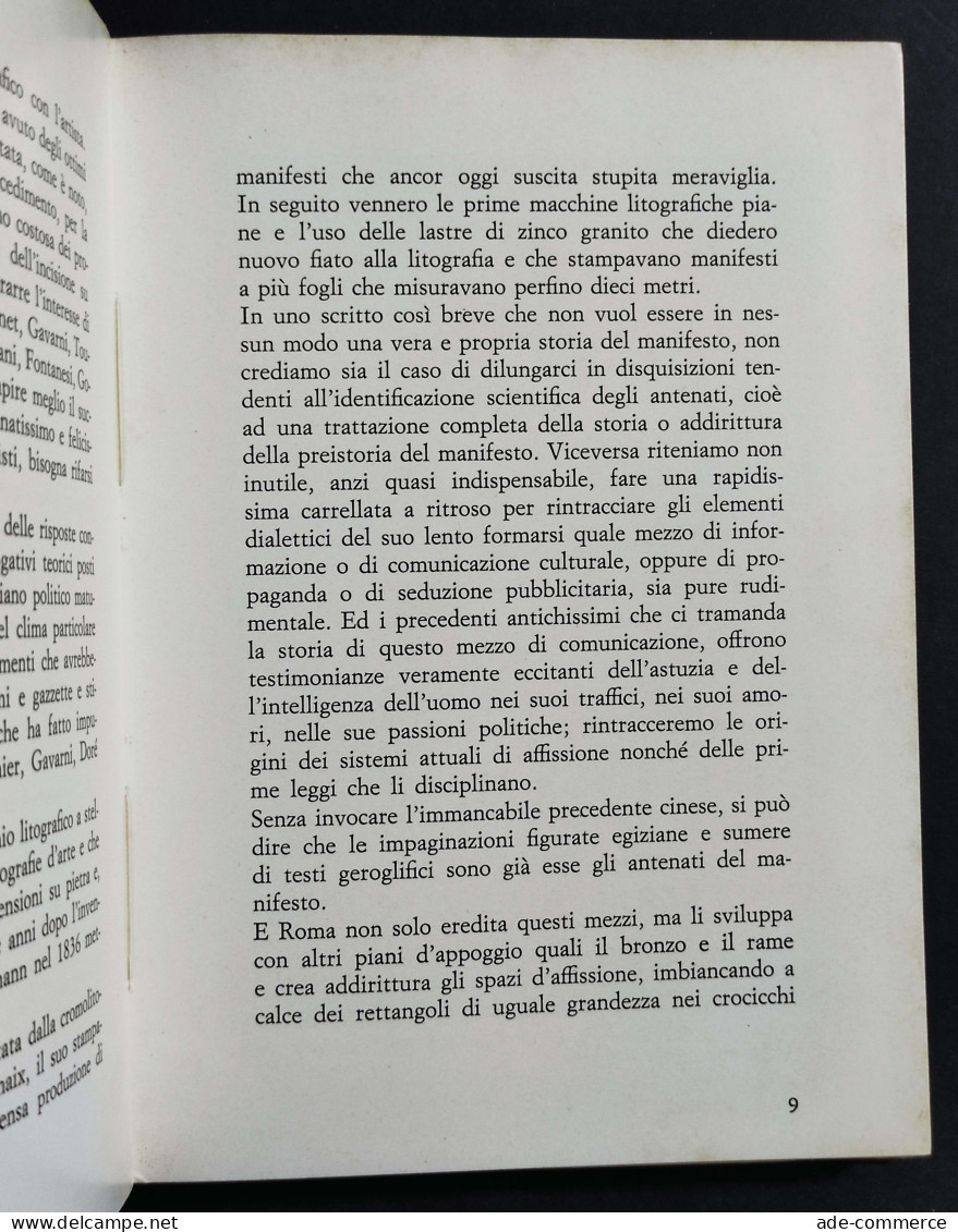 Elite - I Manifesti - A. Rossi - Ed. Fabbri - 1966 - Arte, Antigüedades