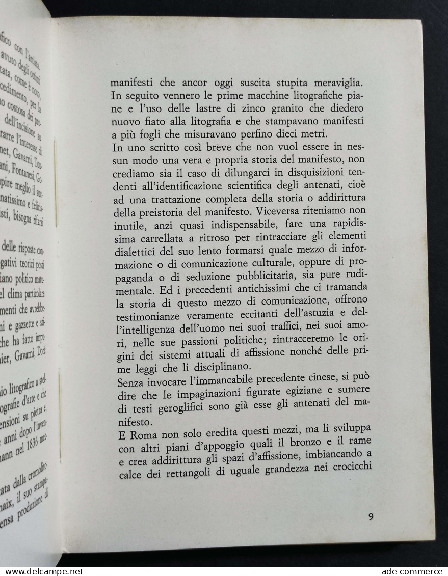 Elite - I Manifesti - A. Rossi - Ed. Fabbri - 1966 - Arts, Antiquity