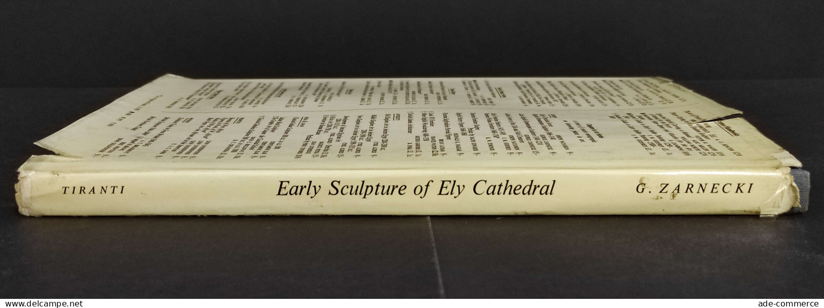 The Early Sculpture Of Ely Cathedral - G. Zarnecky - 1958 - Arts, Antiquity