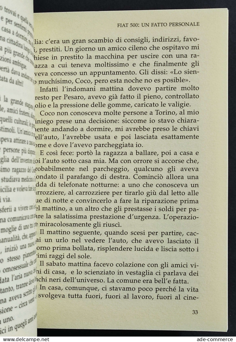 Fiat 500 - Genio Di Un'Epoca - U. Castagnotto - Ed. Lindau - 1992 - Motores
