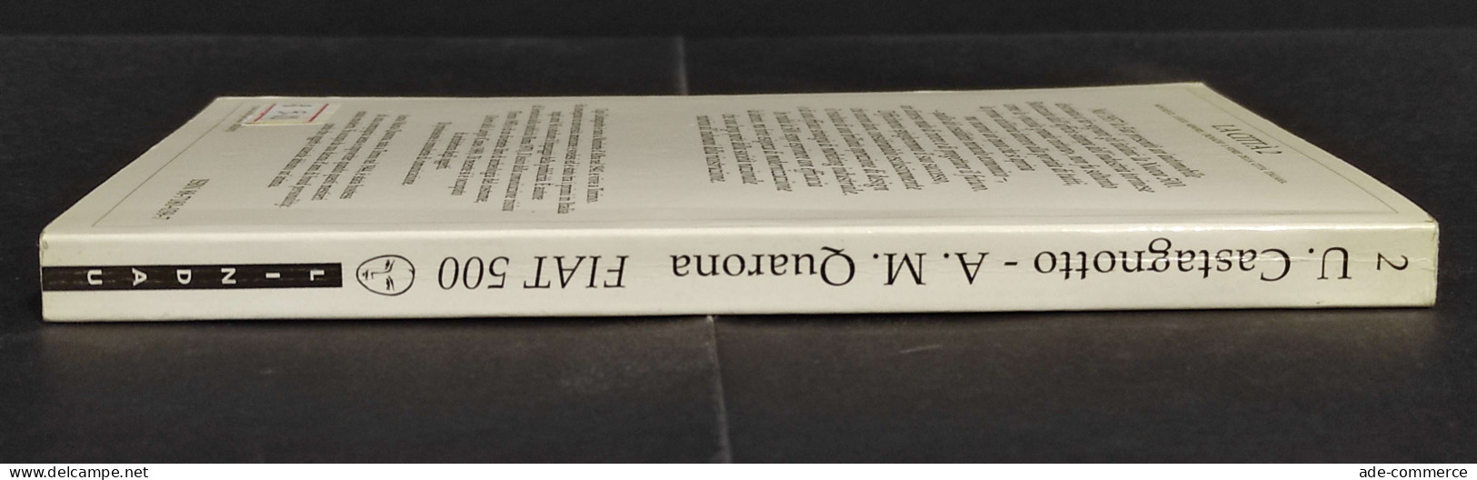 Fiat 500 - Genio Di Un'Epoca - U. Castagnotto - Ed. Lindau - 1992 - Engines