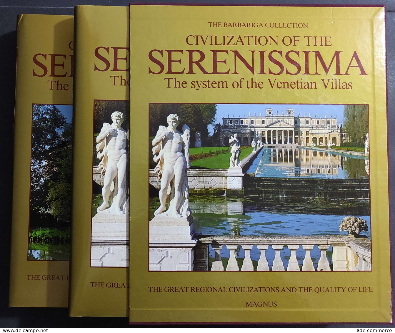 Civilization The Serenissima - The System Of The Venetian Villas - Ed. Magnus - 1988 - 2 Vol. - Arts, Antiquity