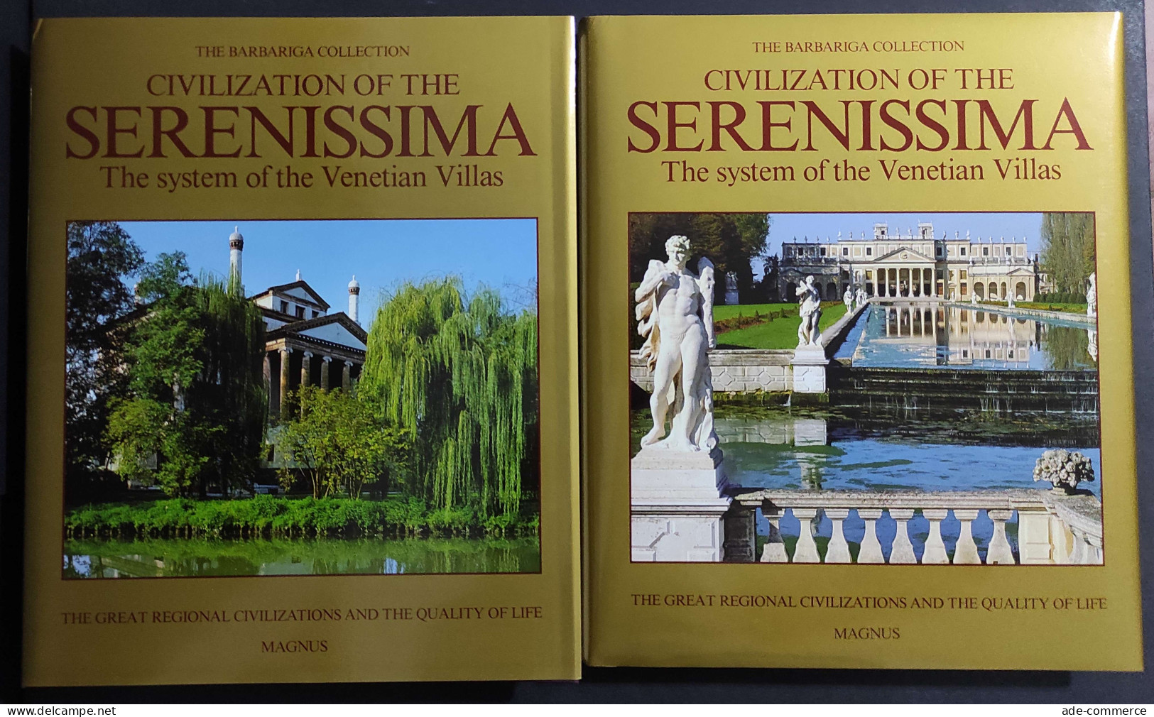 Civilization The Serenissima - The System Of The Venetian Villas - Ed. Magnus - 1988 - 2 Vol. - Arts, Antiquités
