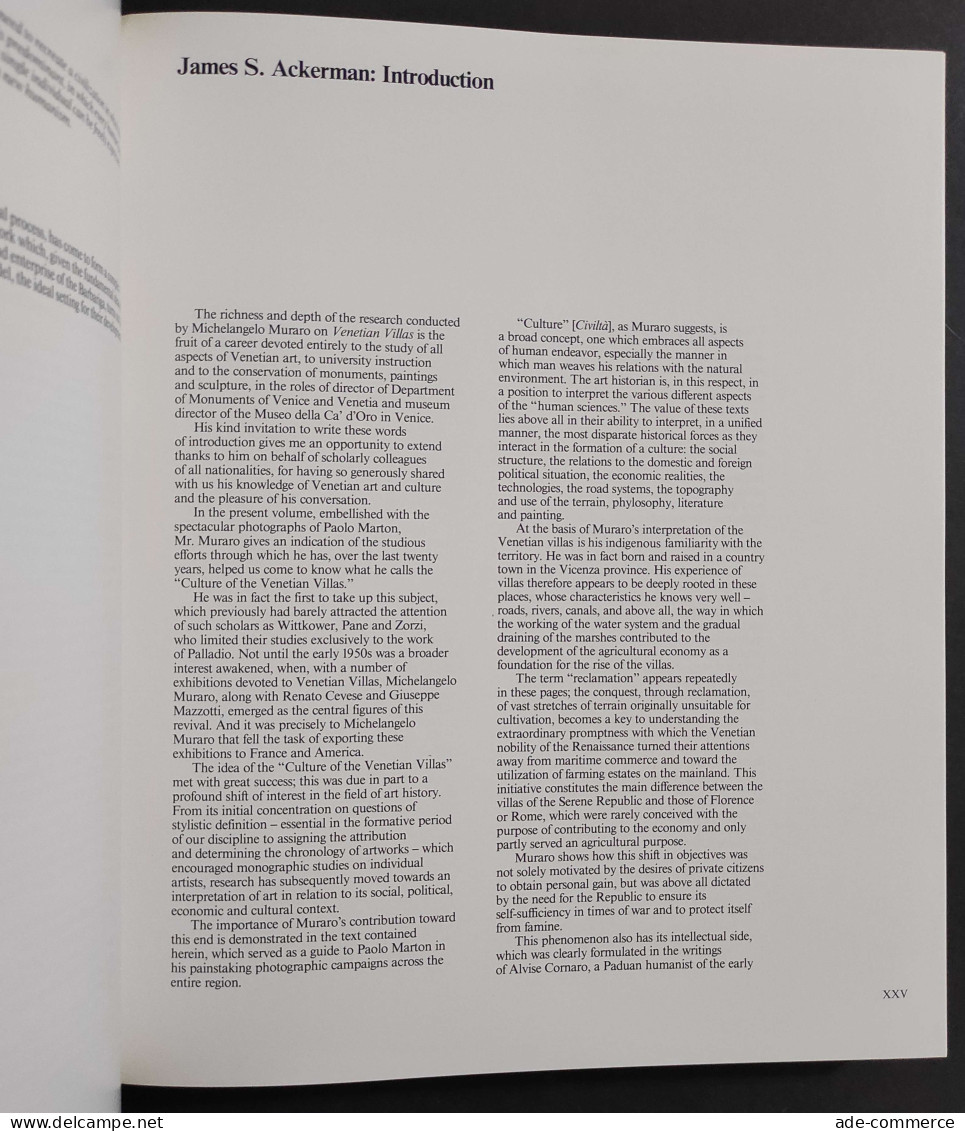 Civilization The Serenissima - The System Of The Venetian Villas - Ed. Magnus - 1988 - 2 Vol. - Arts, Antiquity