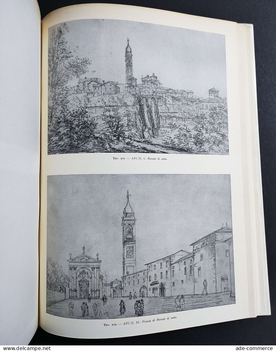 Disegni Inediti Del Paesista P. Ronzoni III Parte - Angoli Terra Bergamasca -1965 - Arte, Antigüedades