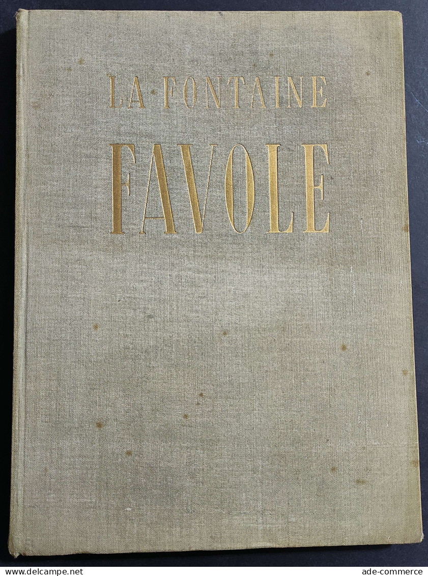 La Fontaine - Favole - G. Bartholini - A. Mattoni - Ed. E.L.I. - Cop. 1953 - Kinderen