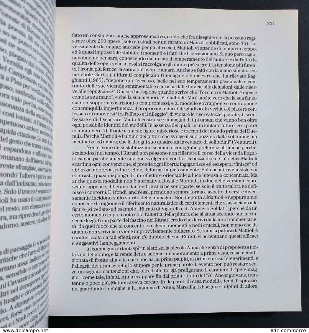 Carlo Mattioli Opere 1944-1984 - P. C. Santini - Ed. Olivetti - 1984 - Arte, Antigüedades