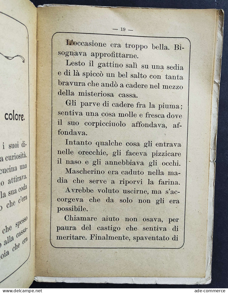 Gatti Campagnoli - I. Alliaud - Serie Fiorellini - Ed. Paravia - 1928 - Niños