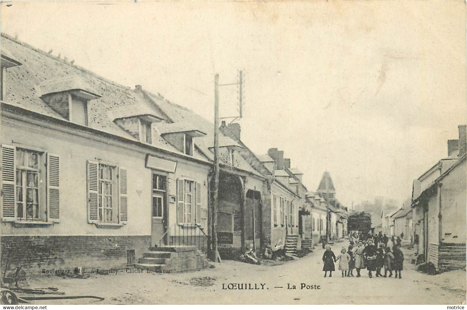 LOEUILLY - La Poste. - Poste & Facteurs